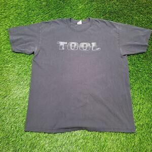 Vintage 90s Tool T-Shirt Mens 2XL Aenima Tour Skeletal Hands